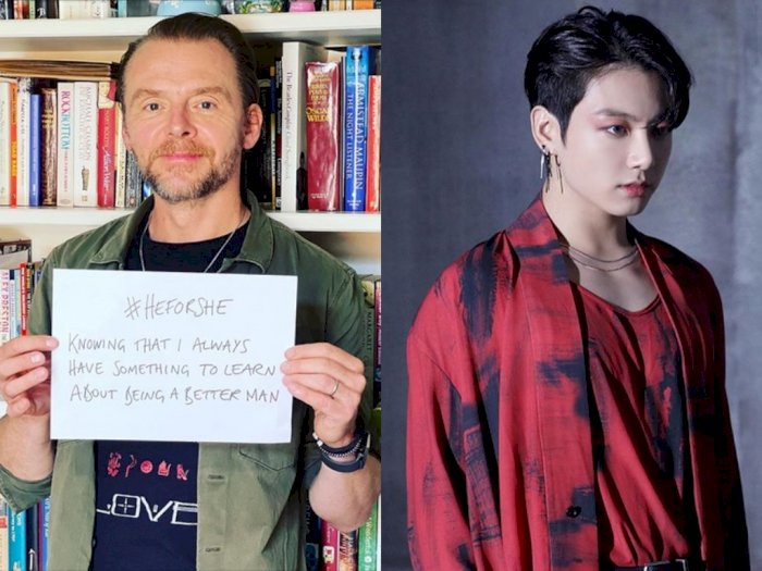 Ngaku ARMY, Simon Pegg Berharap Jin BTS Main di Sekuel Drama Korea 'Squid Game'