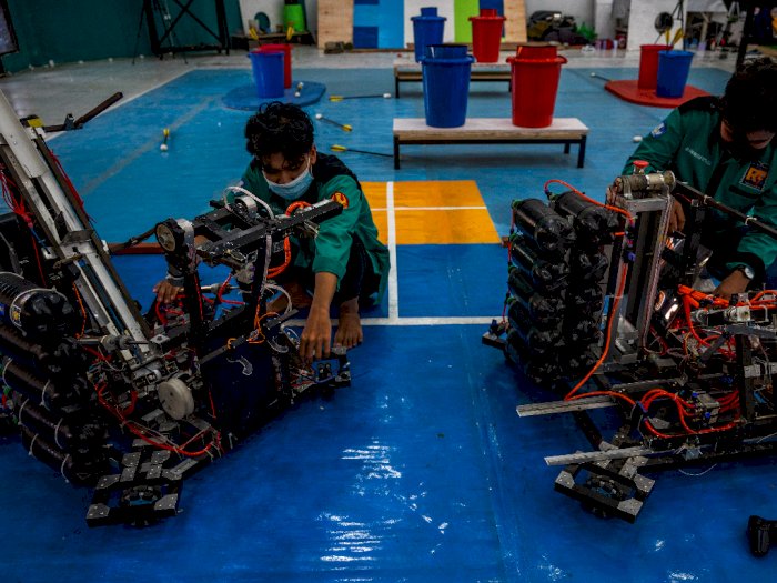 FOTO: Kontes Robotika Nasional Tingkat Mahasiswa di Palu
