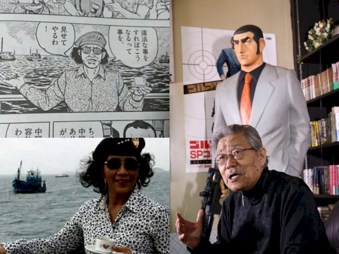 Susi Pudjiastuti Pernah Muncul di Manga Golgo 13 Milik Takao Saito: RIP Seniman Manga