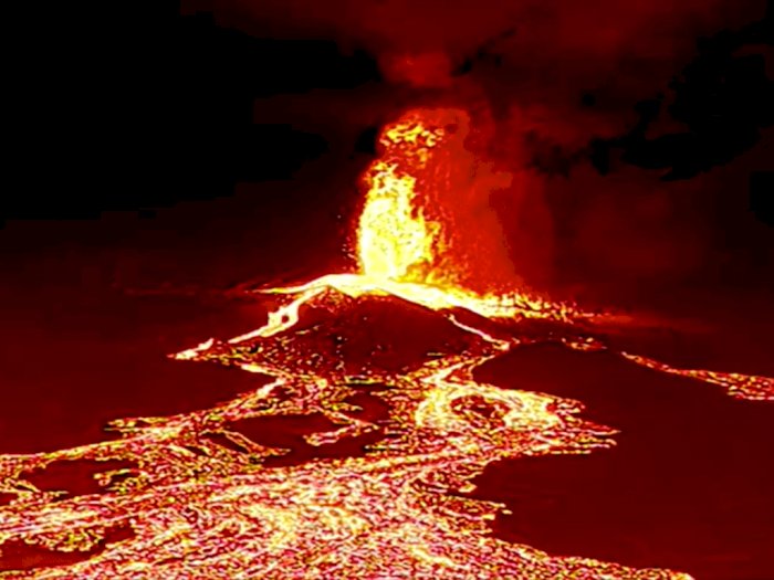 Lava Gunung Berapi Cumbre Vieja Capai Lautan, Kini Muncul Kekhawatiran Gas Beracun