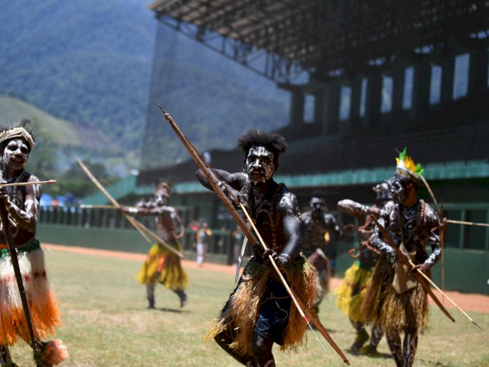 FOTO: Pementasan Tari Tradisional Papua