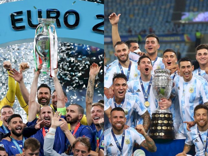 UEFA Umumkan Italia akan Hadapi Argentina di Laga EuroAmerica Juni 2022