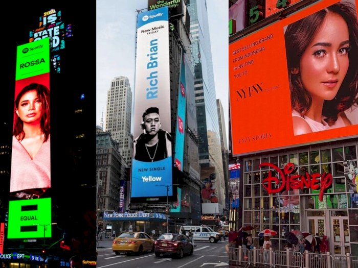 Artis dan Produk Indonesia Sering Mejeng di Times Square, Berapa Sih Biaya Iklannya?