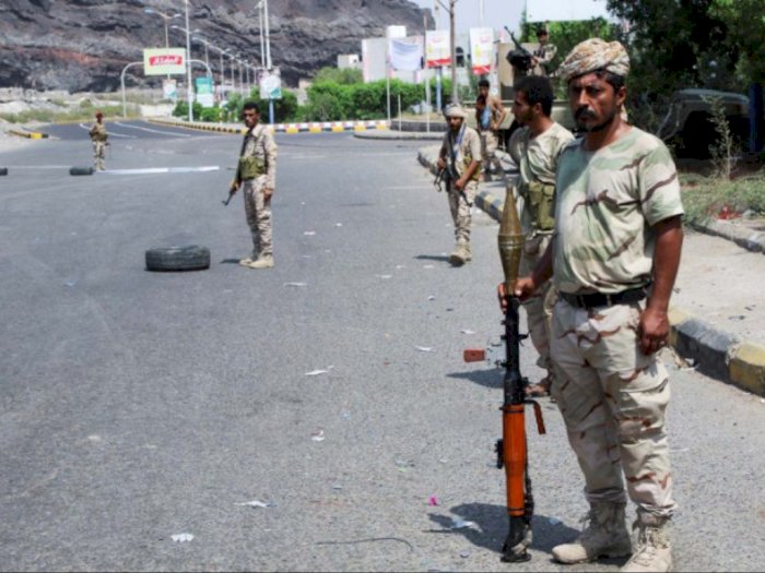 4 Orang Tewas dalam Pertempuran Antar Anggota Separatis di Yaman