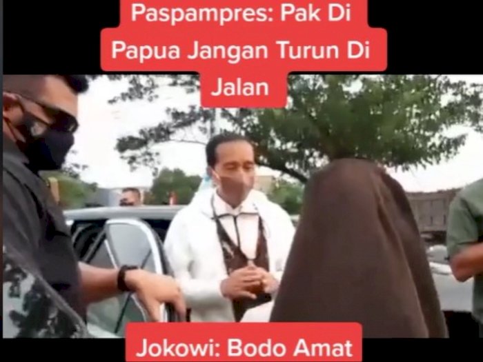 Jokowi Sampai Turun dari Mobil untuk Sapa Biarawati, Perempuan Ini Teriak Histeris