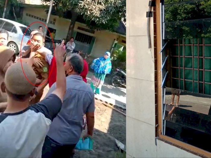 Miris, Seorang Kepling Mecahkan Kaca Masjid di Medan, Sejumlah Warga Marah