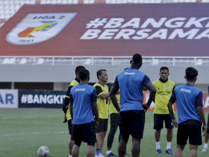 Pelatih Temukan Kerangka Tim, Skuad PSMS Medan Gelar Official Training di Palembang  