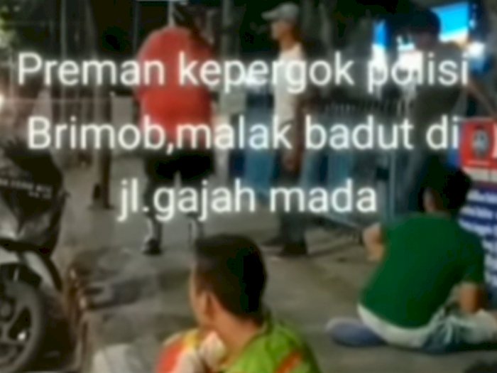 Palak Badut di Medan, Preman Ini Ciut Kepergok dan Ditantang Duel Polisi