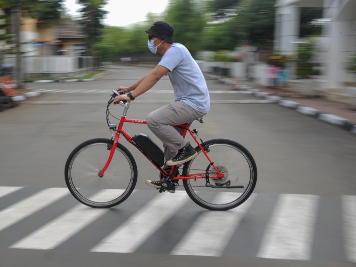FOTO: Inovasi Sepeda Listrik di Bandung
