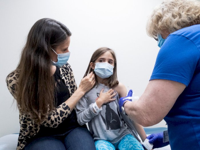 Diklaim Aman, Pfizer-BioNTech Minta AS Setujui Vaksinnya untuk Anak-anak