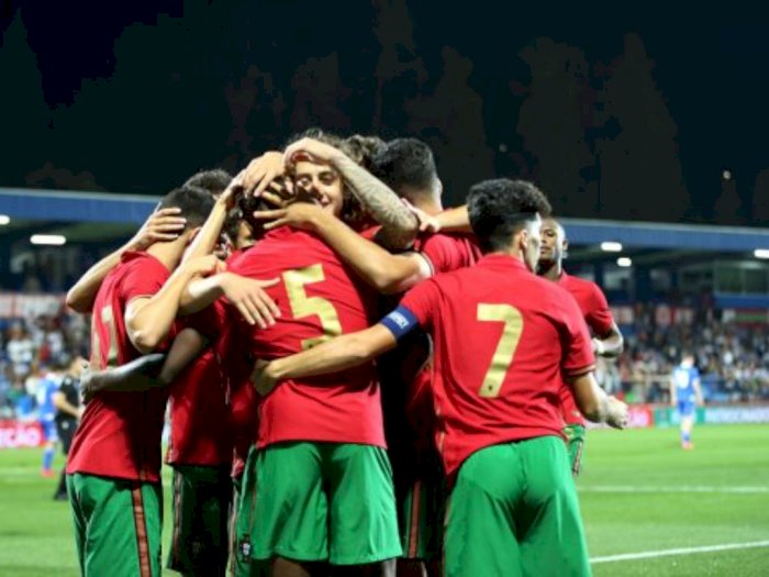 Sadis, Timnas Portugal U-21 Hancurkan Liechtenstein 11-0