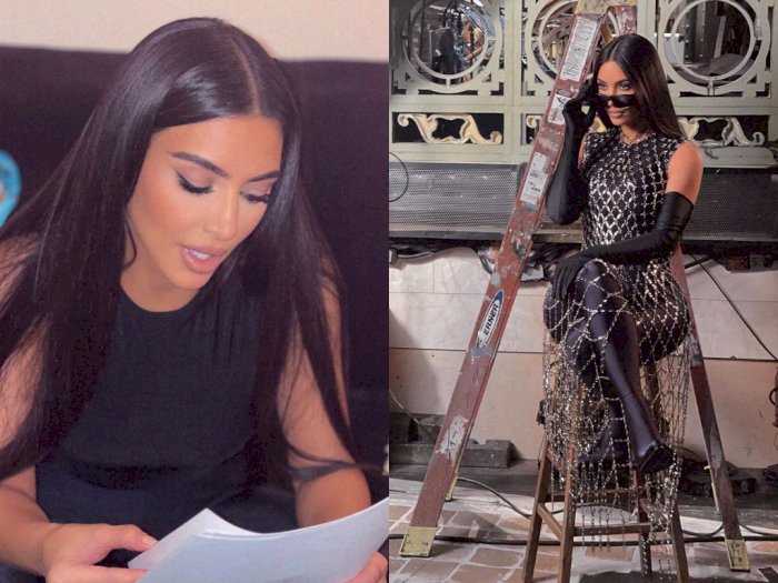 Meski Sudah Cerai, Kim Kardashian Masih Pakai Nama Belakang 'West' di Siaran TV Pertamanya