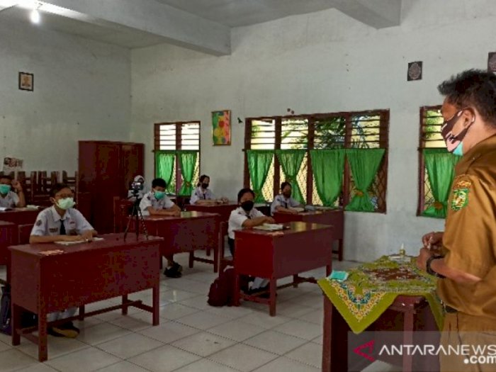Sekolah di Medan Gelar PTM, Siswa Wajib Bawa Izin Ortu  ke Sekolah