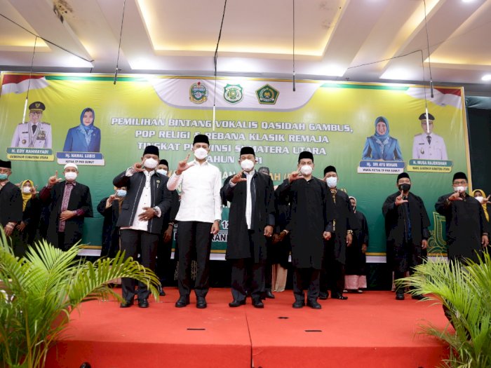 Membuka Ajang Pemilihan Bintang Seniman Islami Sumut, Ijeck:  Ini Bentuk Pelestarian