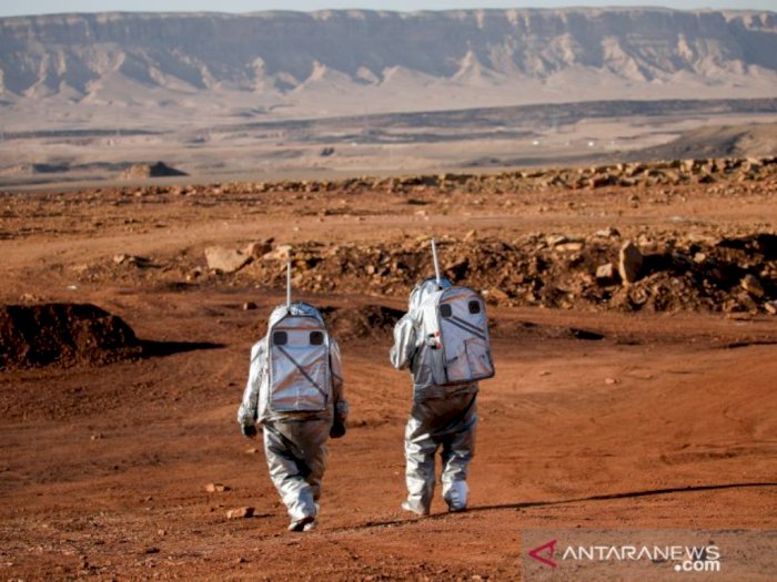 6 Ilmuwan Simulasikan Kehidupan di Mars di Kawah  Ramon Israel