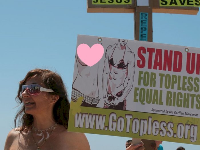 Sebelum Hari Tanpa Bra, Ternyata Ada Gerakan 'Go Topless Day' untuk Para Wanita