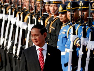 Mantan Presiden Myanmar Klaim Tentara Memaksanya Mengundurkan Diri dari Jabatan