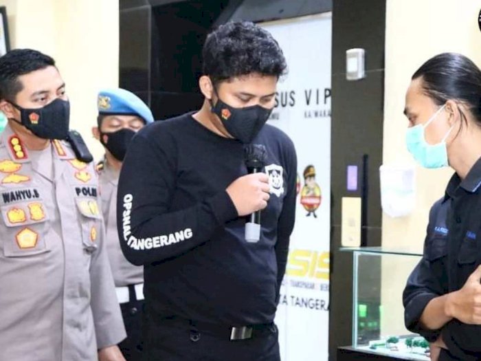 Brigadir NP Polisi Arogan yang Banting Mahasiswa Ditahan Polda Banten Usai Minta maaf