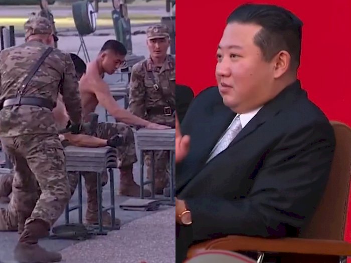 Kim Jong-un Sebut Militernya 'Tak Terkalahkan', Ini Video Aksi Ekstrem Tentara Korea Utara
