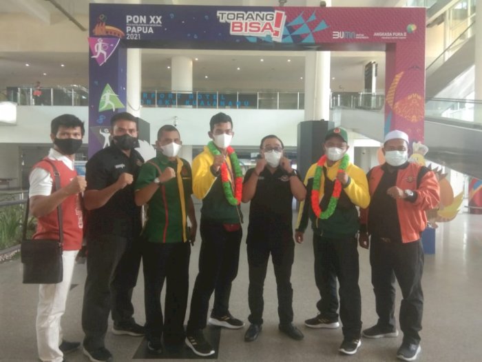 Sambut Atlet Tarung Derajat Peraih Emas PON XX, Pengurus Kodrat Medan Bangga