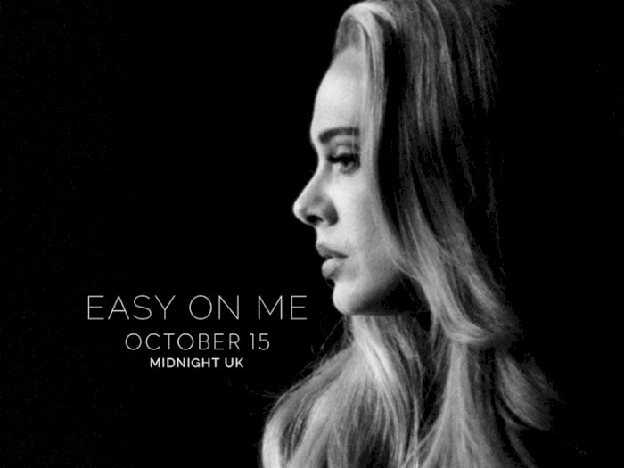 Baru Sehari Rilis, 'Easy On Me' Lagu Adele Pecahkan Rekor Streaming Spotify
