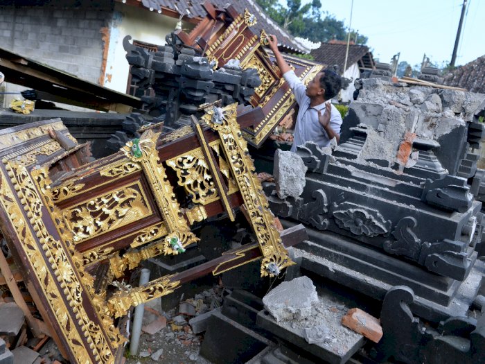Tiga Warga Tewas Akibat Gempa Magnitudo 4.8 yang Guncang Bali