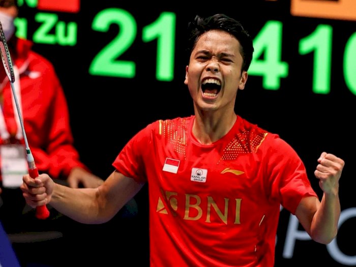 Final Piala Thomas: Ginting Buka Kemenangan Indonesia 1-0 Atas China