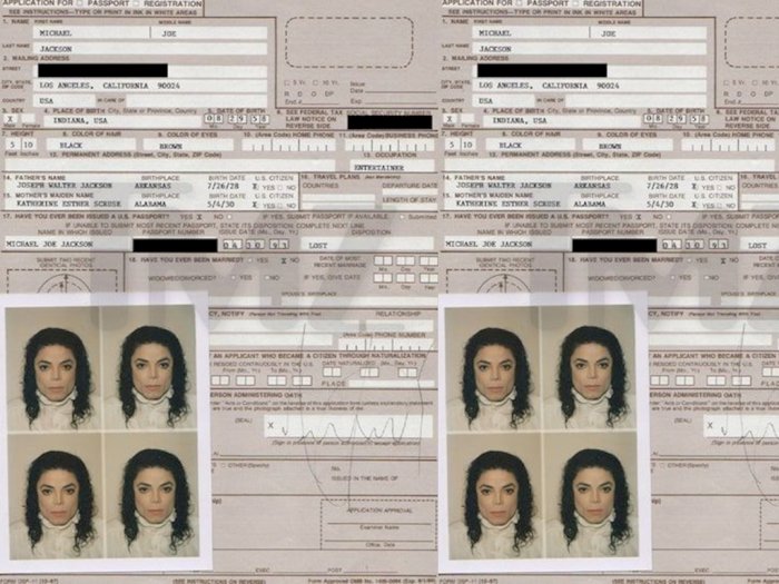 Paspor Michael Jackson Dilelang, Berhasil Terjual Hingga Rp1 Miliar!