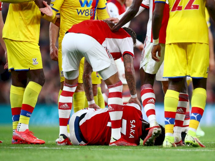 Jelang Laga Arsenal vs Aston Villa, Mikel Arteta Ungkap Kondisi Cedera Bukayo Saka