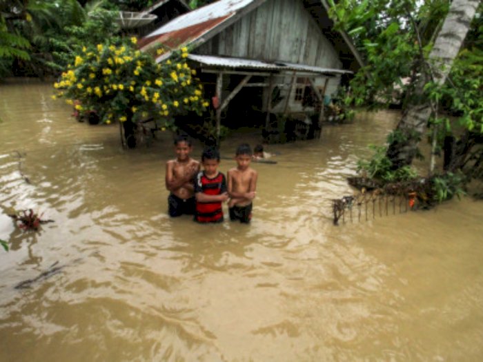 Ratusan Rumah di Tebingtinggi Terendam Banjir, Warga: Bosan Dengar Janji Manis Pemerintah