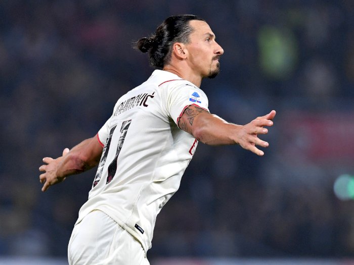 Bologna vs AC Milan 2-4: Ibrahimovic Cetak Dua Gol, Ini Foto-fotonya