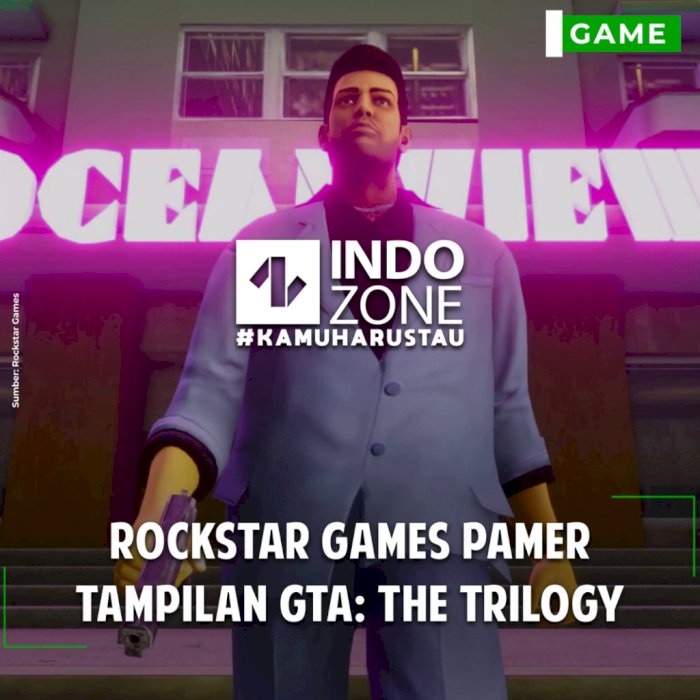 Rockstar Games Pamer Tampilan GTA: The Trilogy