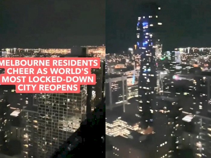 Melbourne Resmi Akhiri Lockdown Terlama, Warga  Sambut dengan Sorak Gembira