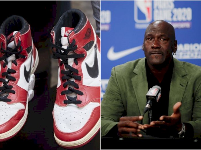 Fantastis! Sepatu Milik Michael Jordan ini Laku Terjual Rp20,8 Miliar