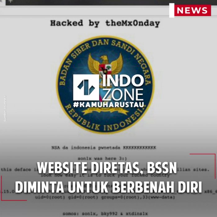 Website Diretas, BSSN Diminta untuk Berbenah Diri