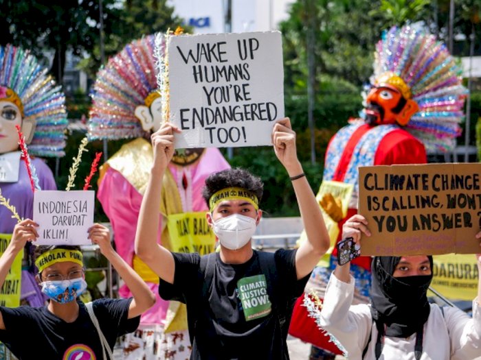 Para Pemuda Harap Krisis Iklim Jadi Prioritas Politik di Indonesia