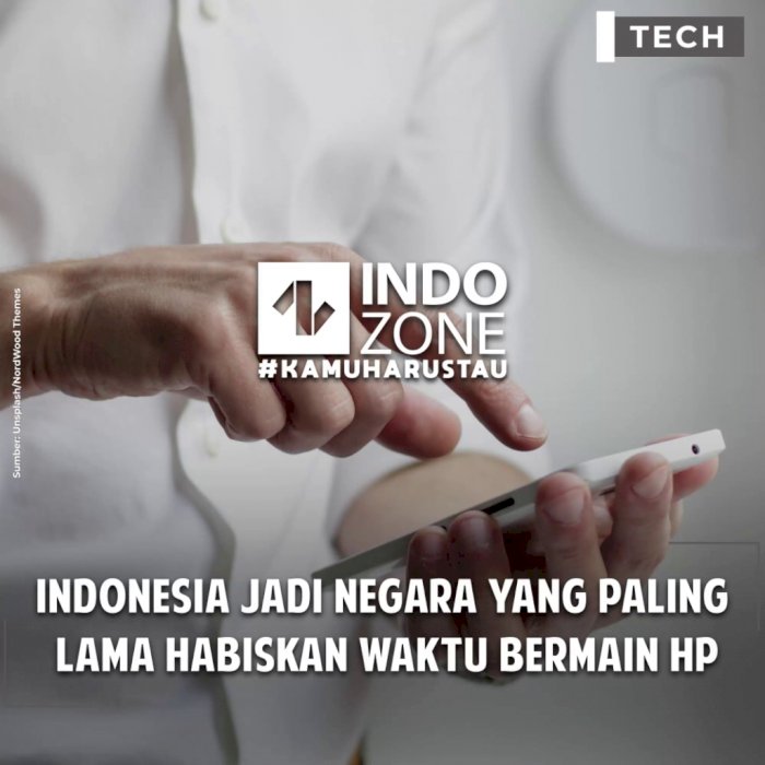 Indonesia jadi Negara yang Paling Lama Habiskan Waktu Bermain HP