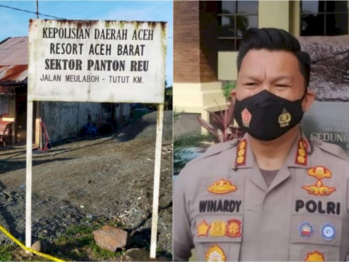 Pos Polisi Panton Reu Aceh Barat Ditembaki, 5 Terduga Pelaku Diamankan