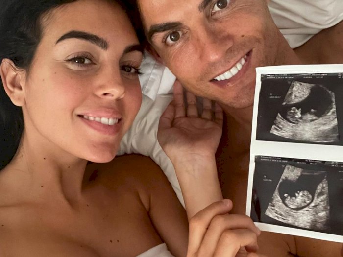 Georgina Rodriguez Hamil Anak Kembar, Cristiano Ronaldo Bakal Jadi Bapak 6 Anak