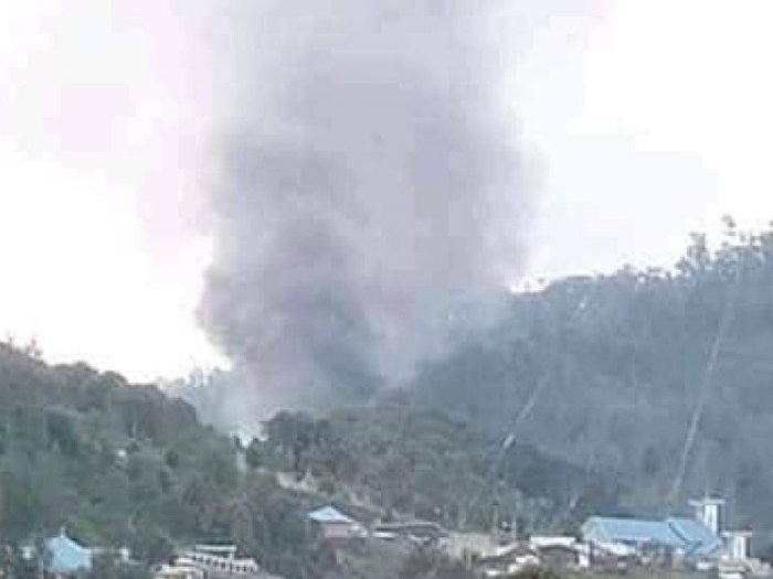 KKB Lakukan Penembakan dan Pembakaran Terhadap Kantor Airnav di Sugapa Papua