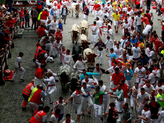 Pria di Spanyol Tewas Diseruduk Banteng Saat Festival, Alami Luka di Kepala