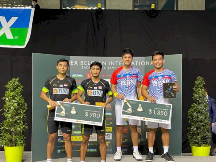 Selamat! Ganda Putra Indonesia Pram/Yeremia Jadi Juara Belgian International Challenge