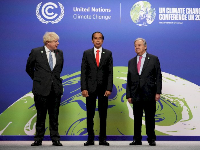 Presiden Joko Widodo Hadiri Konferensi Perubahan Ikilm PBB di Glasgow