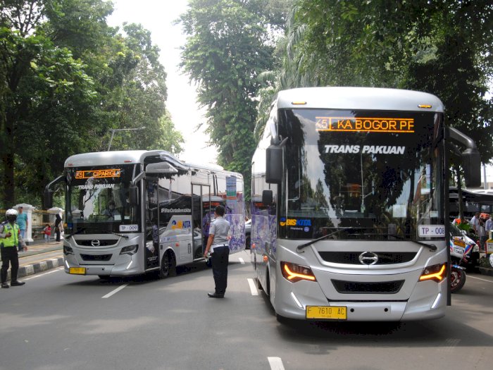Uji Coba BISKITA Trans Pakuan Kota Bogor, Berikut Foto-fotonya