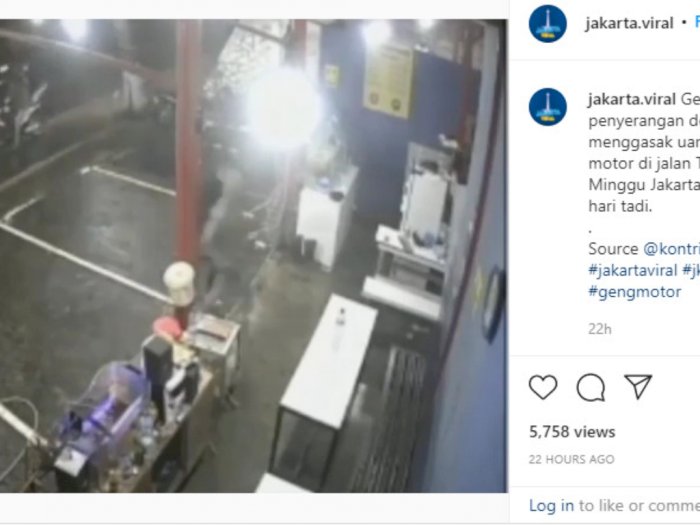 Viral! Geng Motor Gasak Kotak Amal di Steam Motor Jaksel, Polisi Turun Tangan