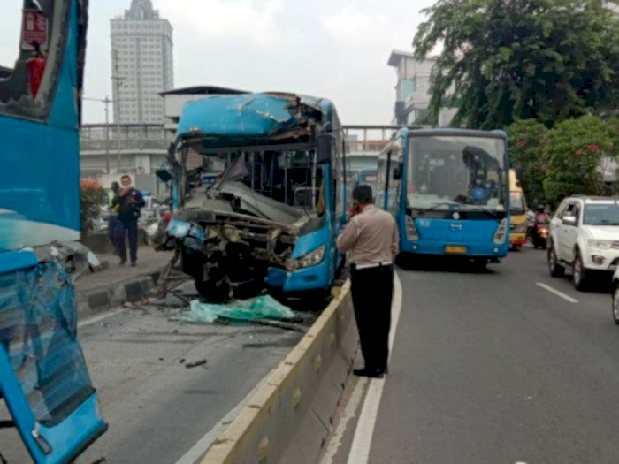 Kasus Kecelakaan Maut Bus TransJakarta di Cawang Dihentikan Polisi