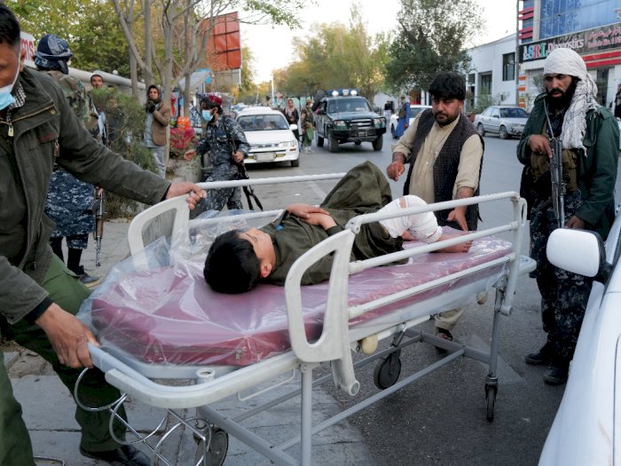 Dampak Ledakan di Rumah Sakit Militer di Afghanistan, Ini Foto-fotonya