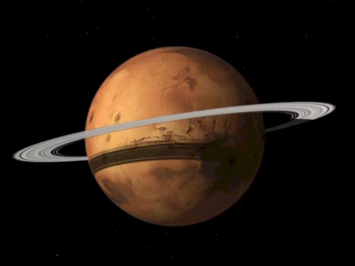 Berkat Phobos & Demios, Planet Mars Memiliki Cincin Seperti Saturnus yang Akan Muncul Lagi