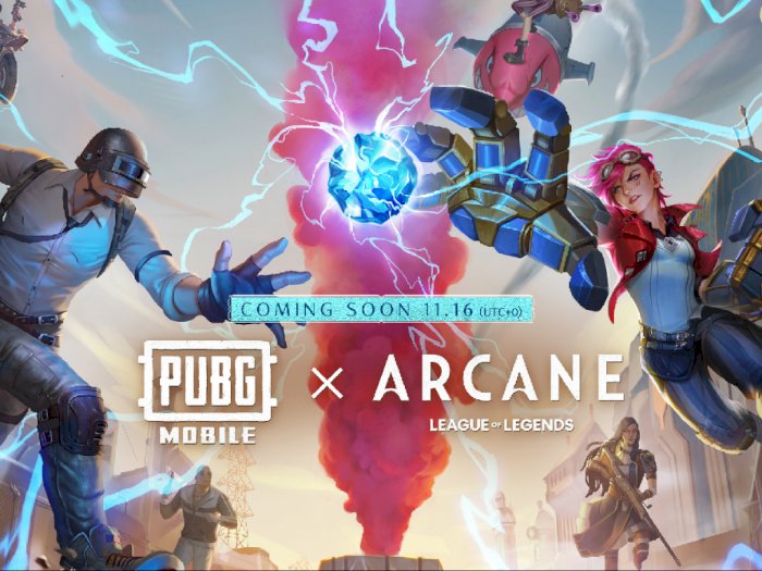 PUBG Mobile Kolaborasi dengan Arcane, Bakal Hadirkan Karakter dari League of Legends!