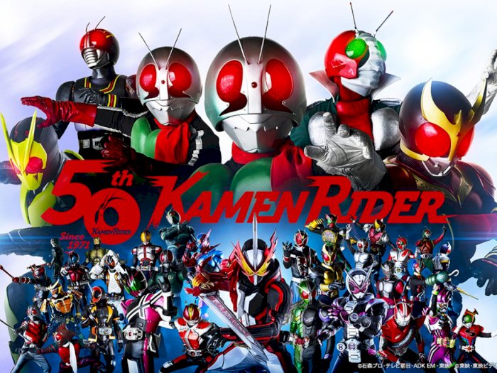 10 Kamen Rider Terbaik, Dari Era Showa Hingga Era Kekinian 